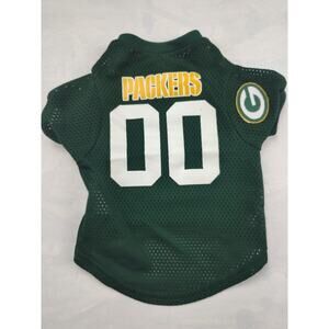 Dog Green Bay Packers Size Small Jersey